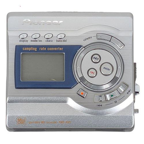 PIONEER パイオニア 録音再生ポータブルMD PMD-R55-S ブリリアント
