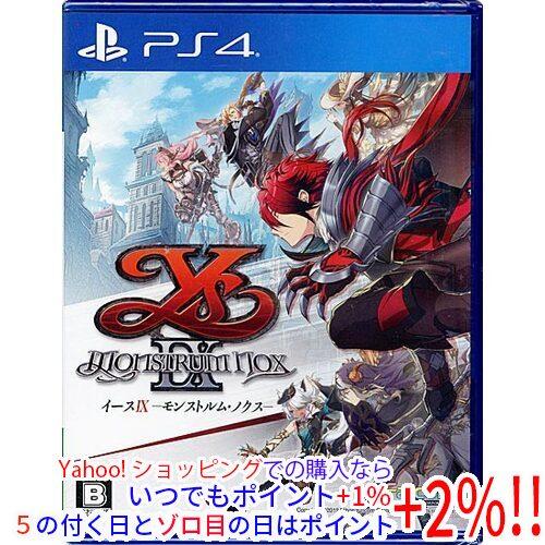 PS4 Ys IX イースIX Monstrum Nox 特典CD付属 未開封 日本ファルコム イースIX - Monstrum NOX - 初回特典付き PS4