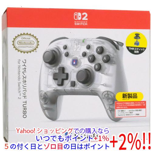 HORI（ホリ） ワイヤレスホリパッド TURBO for Nintendo Switch 2 NSX