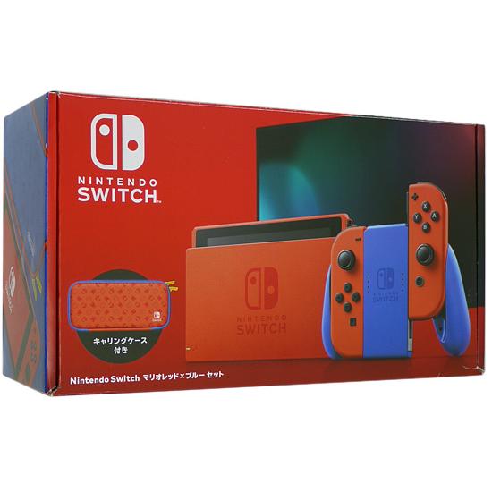 中古】任天堂 Nintendo Switch マリオレッド×ブルー セット HAD-S