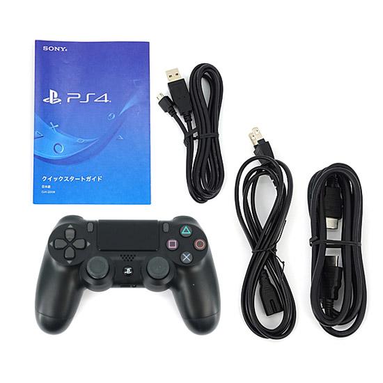 中古】SONY プレイステーション4 1TB ジェット・ブラック CUH-2200BB01 