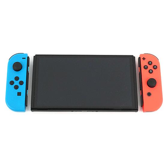 【中古】任天堂 Nintendo Switch 有機ELモデル HEG-S-KABAA ネオンブルー・ネオンレッド 美品 元箱あり [管理:1350009654]｜excellar-plus｜02