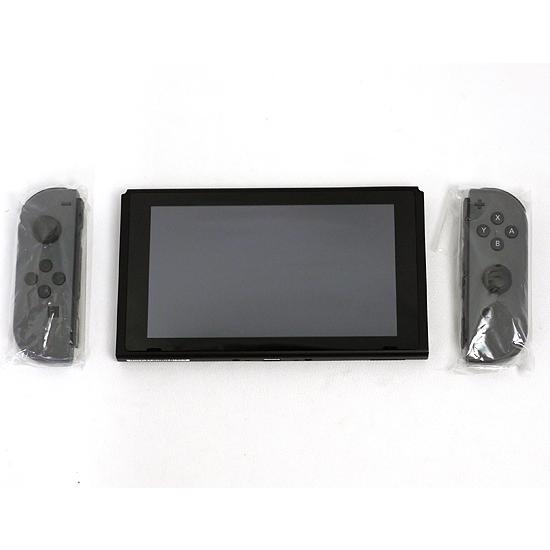 中古】任天堂 Nintendo Switch グレー 本体・液晶画面いたみ 元箱あり