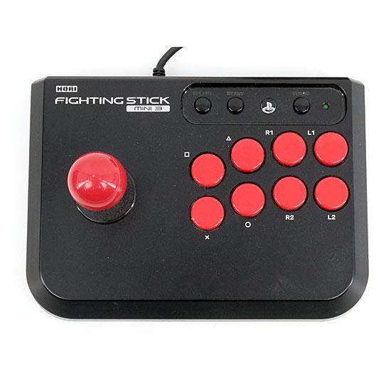 【中古】HORI PS3用 ファイティングスティック mini3 HP3-125 ブラック 元箱あり [管理:1350011367]｜excellar-plus｜02