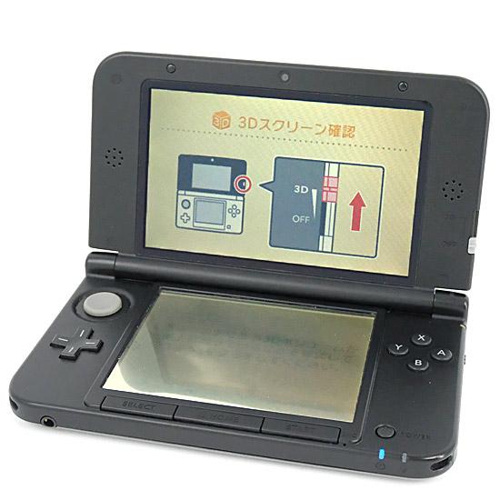 中古】任天堂 ニンテンドー3DS LL シルバーXブラック SPR-S-VKAA 液晶  