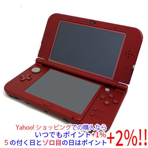 中古】任天堂 Newニンテンドー3DS LL メタリックレッド [管理  