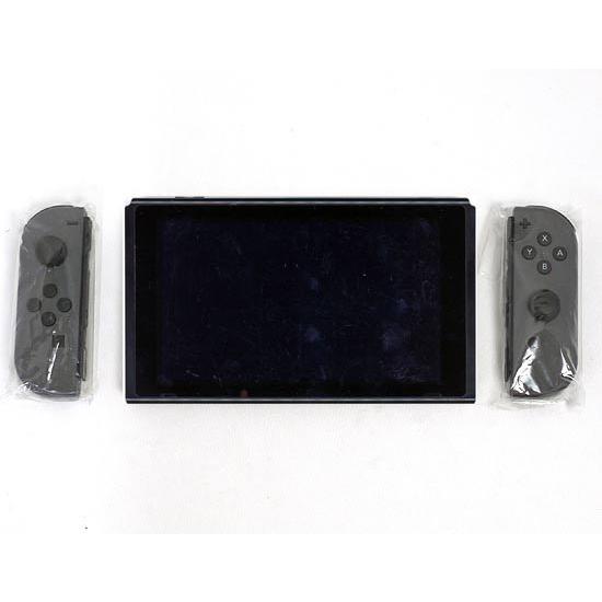 Nintendo Switch 【中古】任天堂 グレー 本体・液晶画面・外箱いたみ