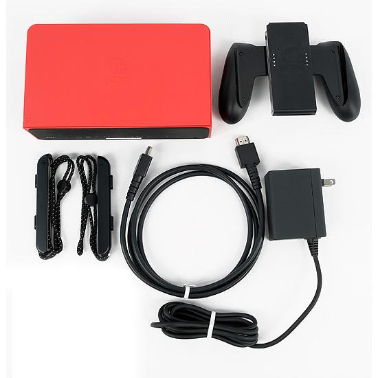 Nintendo Switch - Nintendo 任天堂 Nintendo Switch 有機ELモデル HEG-S-RAAAA ゲーム機本体 マリオレッド 動作確認済 【中古】 12505K2 任天堂 Nintendo Switch 有機ELモデル マリオレッド Switch本体