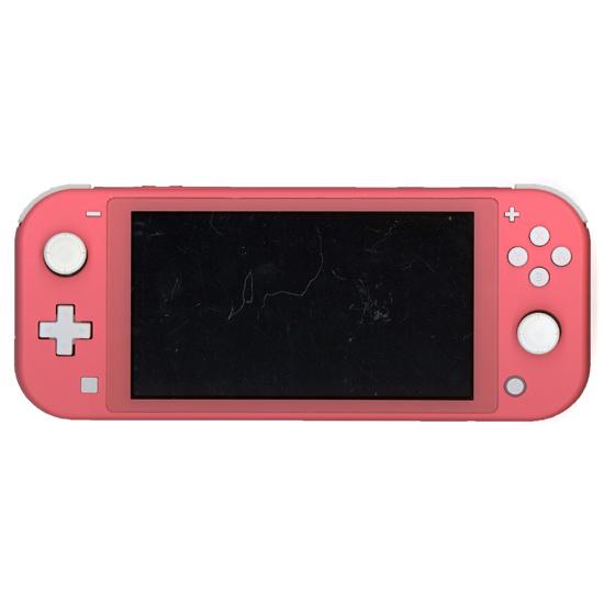 Nintendo Switch - 任天堂　Nintendo Switch Lite(ニンテンドースイッチ ライト)　HDH-S-PAZAA　コーラル　本体のみ　液晶画面いたみ Nintendo Switch Lite HDH-S-PAZAA [コーラル]|中古家電