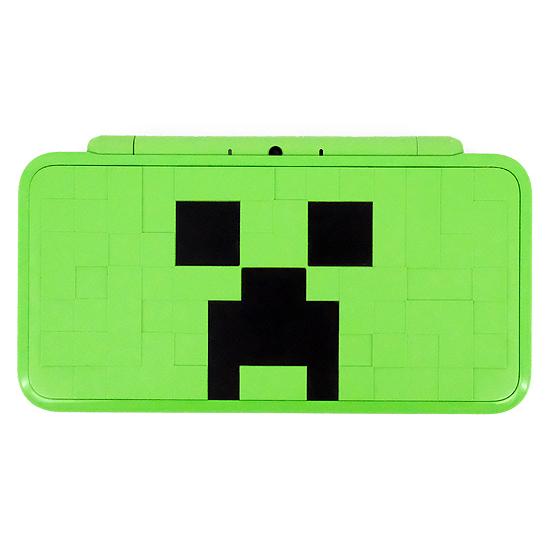 中古】任天堂 Newニンテンドー2DS LL マインクラフトクリーパー