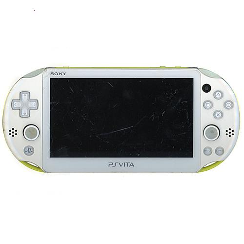PlayStation 爆買【中古】PSVita Wi-Fi ライムグリーン/ホワイト PCH 