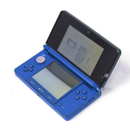 ニンテンドー3DS 【中古】任天堂 コバルトブルー CTR-S-BBAA 外箱
