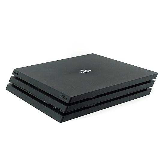 【中古】SONY プレイステーション4 Pro 1TB ブラック CUH-7000BB01 電源コードなし 元箱あり_1