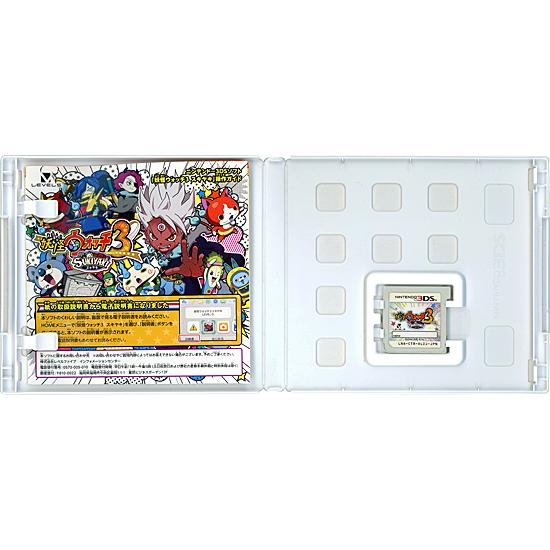 中古】【ゆうパケット対応】妖怪ウォッチ3 スキヤキ 3DS 購入特典妖怪