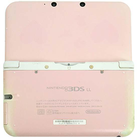 極美品動作確認清掃済みニンテンドー3DSLL本体SPR-001 ピンク×ホワイト 中古】ニンテンドー3DS LL ピンクXホワイト SPR-S-RAAA 本体のみ 本体
