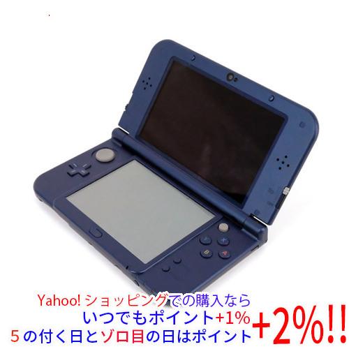 ニンテンドー3DS 【中古】任天堂 Newニンテンドー3DS LL メタリック 