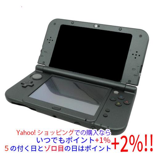 爆買【中古】任天堂 Newニンテンドー3DS LL メタリックブラック