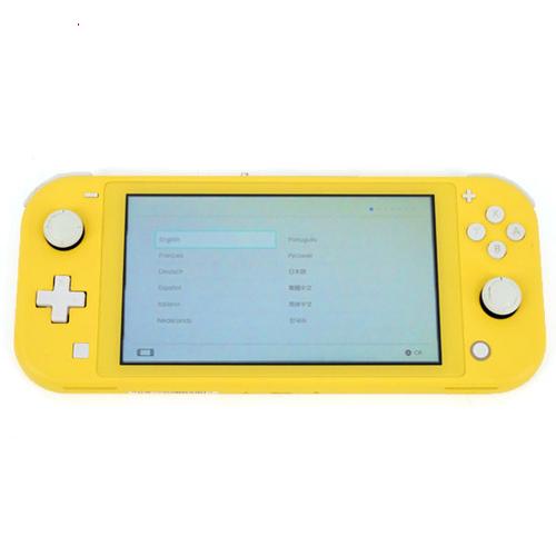 美品/液晶難あり/Nintendo Switch Lite本体/イエロー 中古】任天堂 Nintendo Switch Lite(ニンテンドースイッチ ライト) HDH