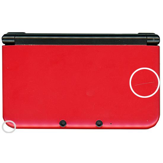 ニンテンドー3DS 【中古】ニンテンドー3DS LL レッドXブラック SPR-S