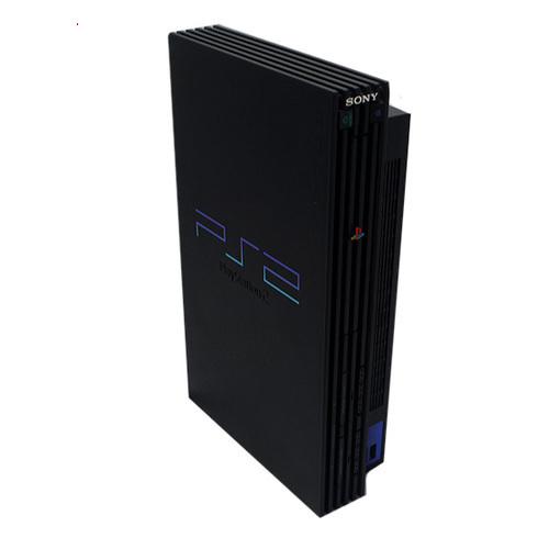 中古】SONY PS2 ミッドナイト・ブラック SCPH-50000NB 本体のみ ゴム足