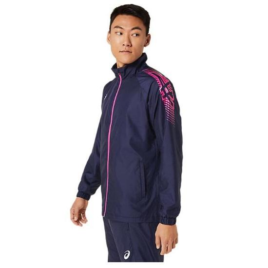 asics アシックス L サイズ 裏トリコットウインドブレーカージャケット 