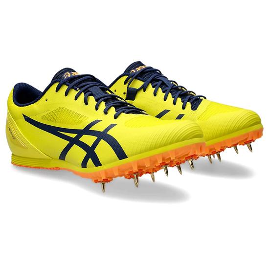 【いつでも+1％！ 5のつく日と日曜日は+2%！】 【爆買】 asics アシックス 27.0cm 陸上スパイク HEATFLAT 12 1093A195 ブライトイエロー/ブルーエクスパンス