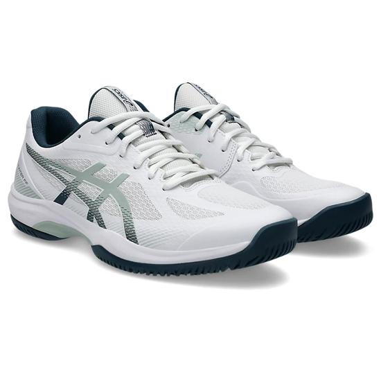 【いつでも+1％！ 5のつく日と日曜日は+2%！】 【爆買】 asics アシックス 27.0cm バドミントンシューズ COURT HUNTER FF 1071A111 ホワイト/リッケン ロック