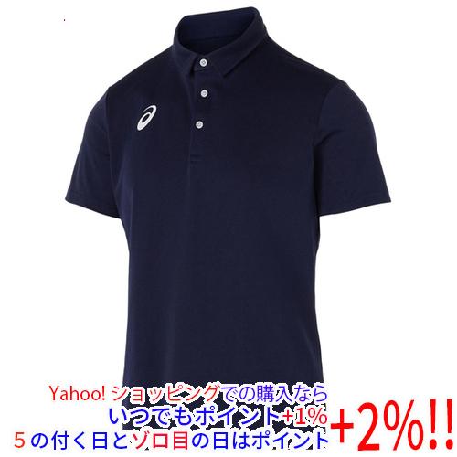ASICS（アシックス） XS サイズ ドライ半袖ポロシャツ TEAM POLO SHIRT