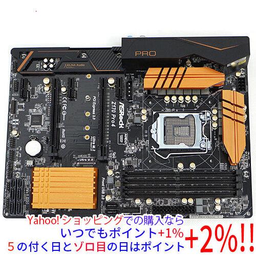 ASRock（アスロック） 【中古】ASRock製 ATXマザーボード Z170 Pro4
