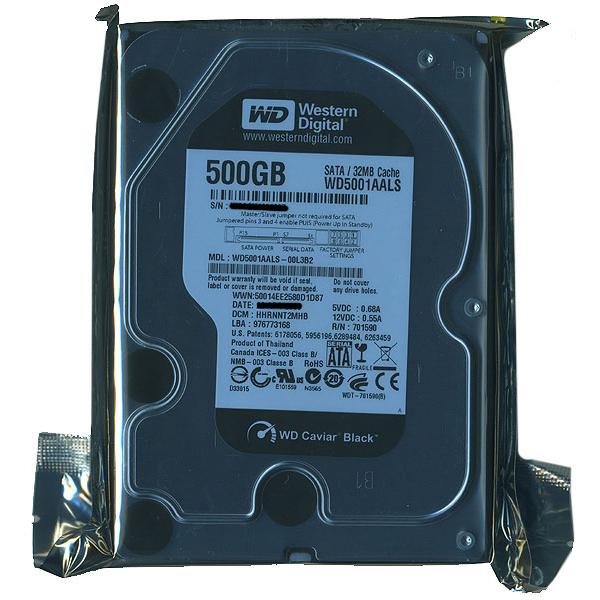 Western Digital製HDD WD5001AALS 500GB SATA300 7200 [管理:20343696 ...