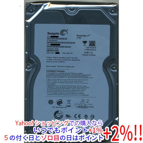 Seagate（シーゲイト） SEAGATE製HDD ST32000542AS 2TB SATA300 5900