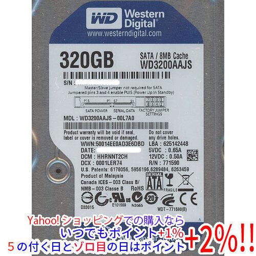 【希少・低稼働688h】WD3200AAJS-00L7A0 ドナー・保守用 Western Digital（ウエスタンデジタル） Western Digital製HDD