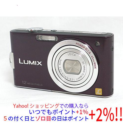 LUMIX 【中古】Panasonic DMC-FX60-V バイオレット/1270万画素