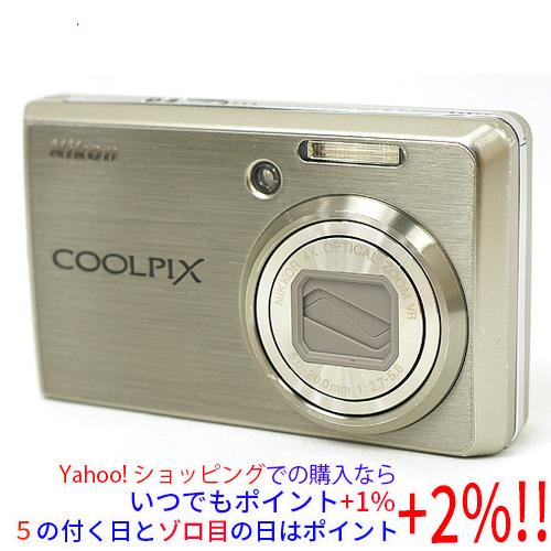 COOLPIX S 【中古】Nikon デジカメ S600 チタンシルバー 1000万画素