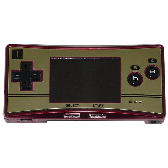 中古】任天堂 ゲームボーイミクロ ファミコンカラー OXY-S-GA 本体のみ 
