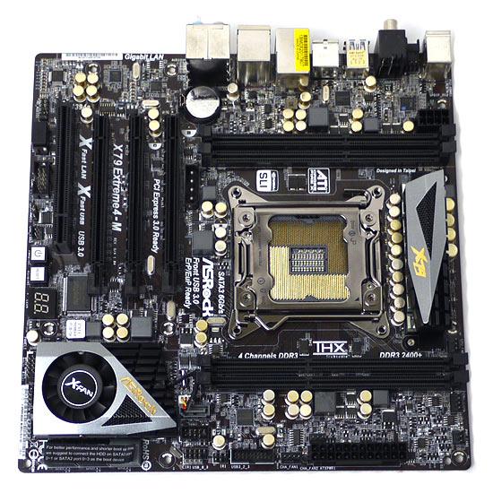 中古】ASRock製 MicroATXマザーボード X79 Extreme4-M LGA2011 [管理 