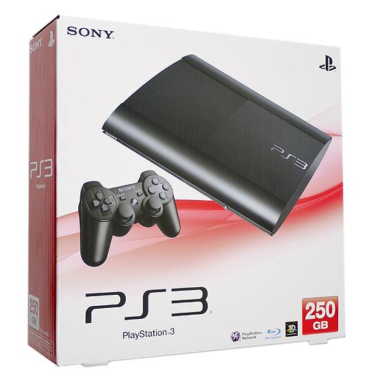 中古】SONY プレイステーション3 250GB ブラック CECH-4000B 元箱あり 