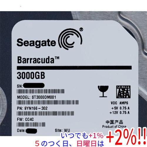 Seagate（シーゲイト） SEAGATE製HDD ST3000DM001 3TB SATA600 7200