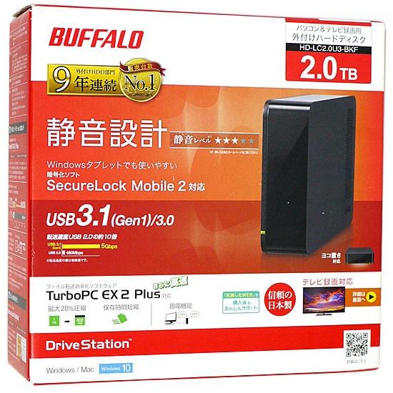 BUFFALO（バッファロー） 【新品訳あり(箱きず・やぶれ)】 外付HDD