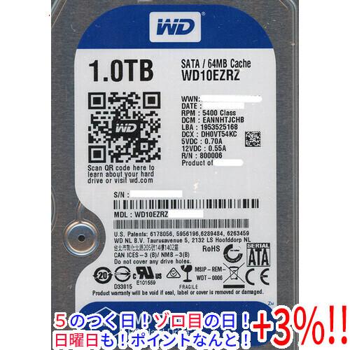 【オープニング大セール】 最大76％オフ Western Digital製HDD WD10EZRZ 1TB SATA600 5400 miura-tax.com miura-tax.com