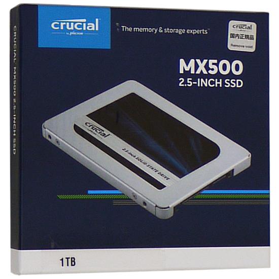 crucial MX500 2.5インチ 内蔵型 SSD CT1000MX500SSD1/JP 1TB爆買