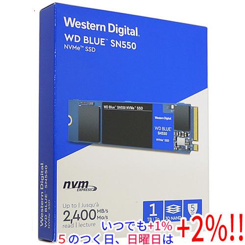 Western Digital製 SSD WD Blue SN550 NVMe WDS100T2B0C【いつでも+1％！5のつく日と日曜日は+2%！】　爆買 | SanDisk