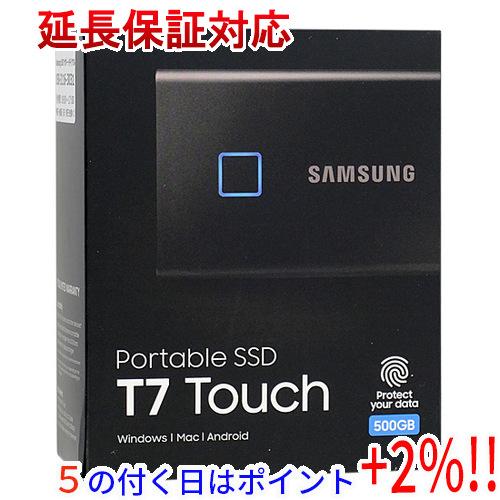 5のつく日とゾロ目の日は+2%！】SAMSUNG ポータブルSSD T7 Touch MU