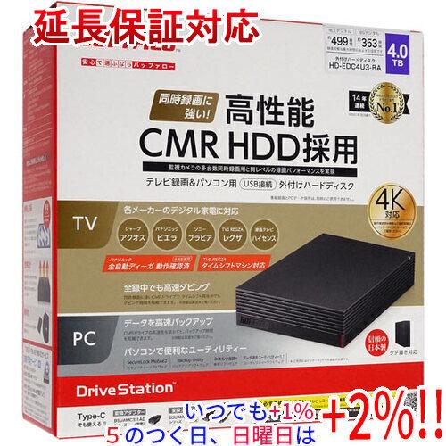 BUFFALO HD-EDC4U3-BA 4TB 外付けHDD BUFFALO（バッファロー） バッファロー製外付HD HD-EDC4U3-BA 4TB