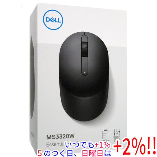 【新品未開封】Dell MS3320W ワイヤレスマウス 8個セット DELL（デル） モバイルワイヤレスマウス MS3320W ブラック
