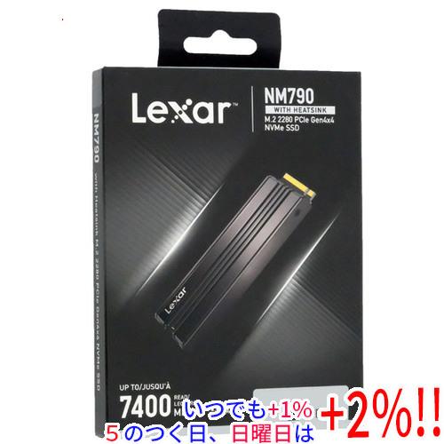 Lexar（レキサー） LEXAR M.2 2280 SSD NM790 with Heatsink