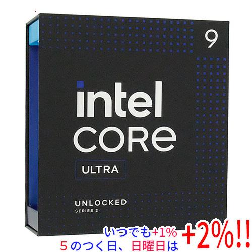 【動作確認済】Intel Core Ultra 285K BOX LGA1851 インテル（intel） Core Ultra 9 285K 3.7GHz LGA1851 SRQD5