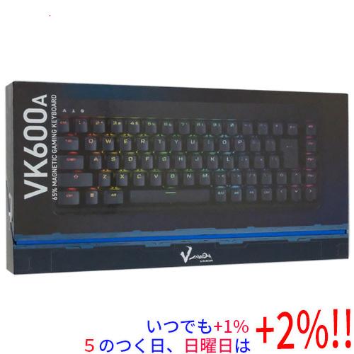新品　未使用品　TK-VK600ABK エレコム　ゲーミングキーボード ELECOM（エレコム） ゲーミングキーボード V custom TK-VK600ABK