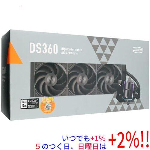 PCCOOLER オールインワン水冷クーラー CPS DS360-BK BLACK
