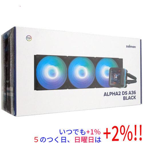 ZALMAN製 簡易水冷CPUクーラー ALPHA2 DS A36 Black : エクセラー